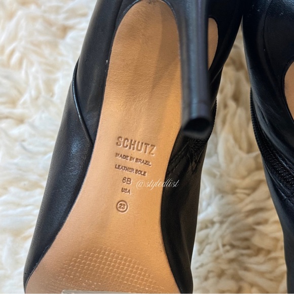 Schultz Magali Knee High Boots Black 36/6 NEW - Picture 12 of 12